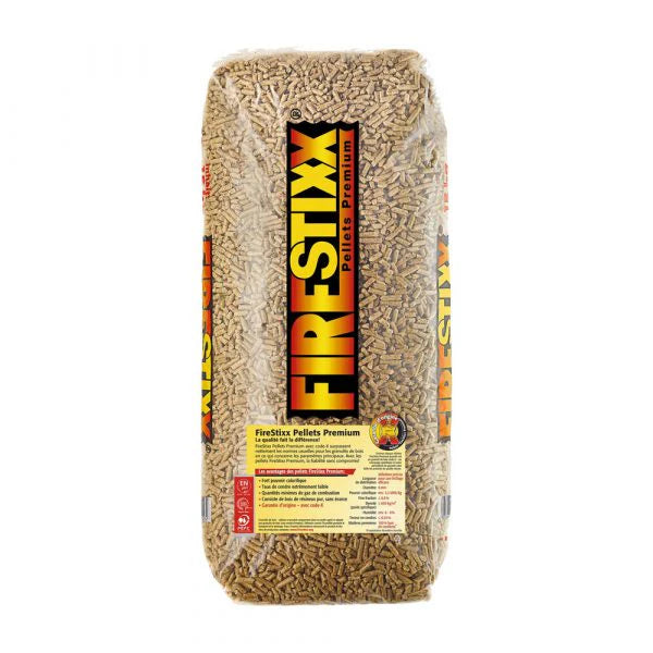 Pellet di Abete Firestixx certificato ENplus A1 / DINplus – Bancale 66 sacchi da 15kg